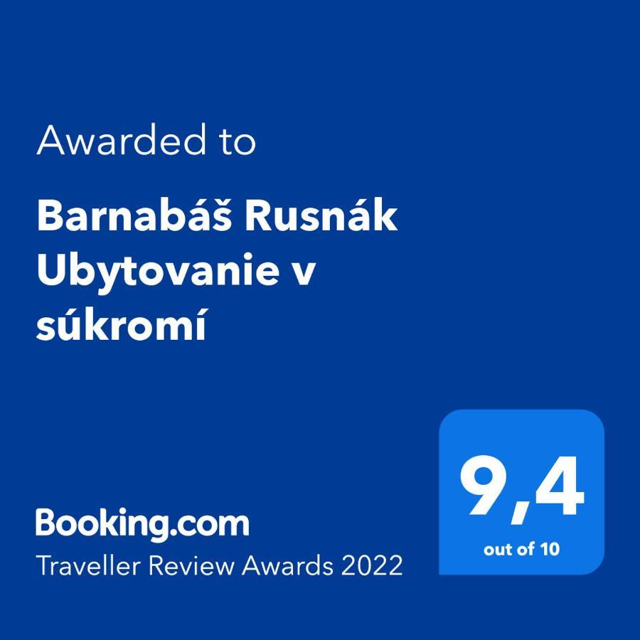 Barnabas Rusnak Ubytovanie V Sukromi Mucin Exterior photo